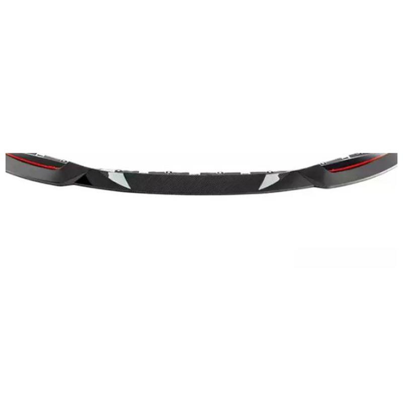 ya 10 10.28 Real Carbon Fiber MH Style Front Bumper Splitter Lip For 23-24 G87 M2 Coupe