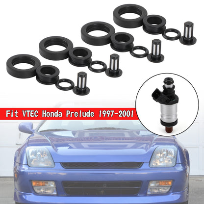 ya 1 8.12 baidi 4PCS Fuel Injectors Repair Kit 06164P2J000 for VTEC for Honda Prelude 1997-2001