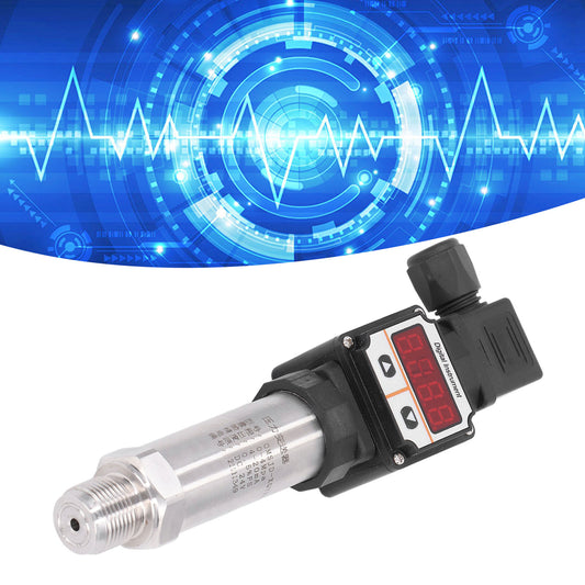0?4Mpa 4?20mA Pressure Transmitter Digital Display Small Transducer Sensor DC24V