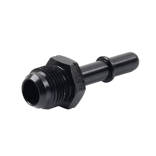 ya 10 5.29 8AN Male to 3/8 Male SAE Quick-Disconnect Push-On EFI Fuel Rail Fitting