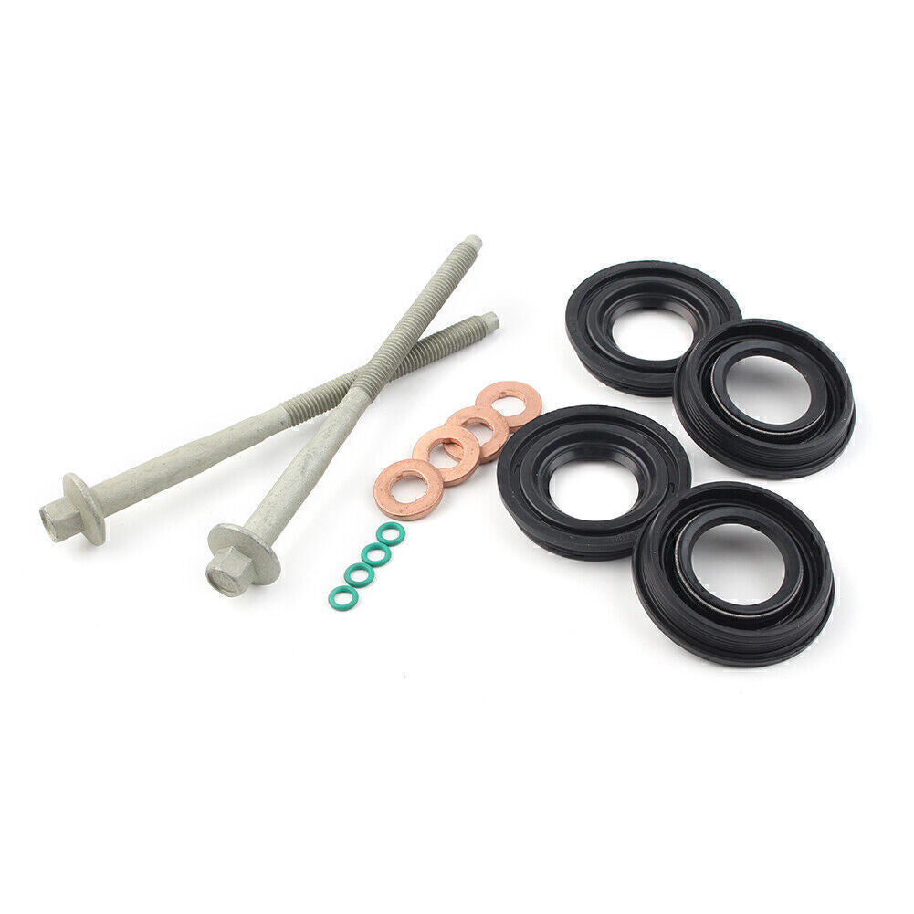 ya 1 8.5.4 Fuel Injector Seal Washer Injector Clip Bolt Kit Fits for Transit MK7 2.2 2.4