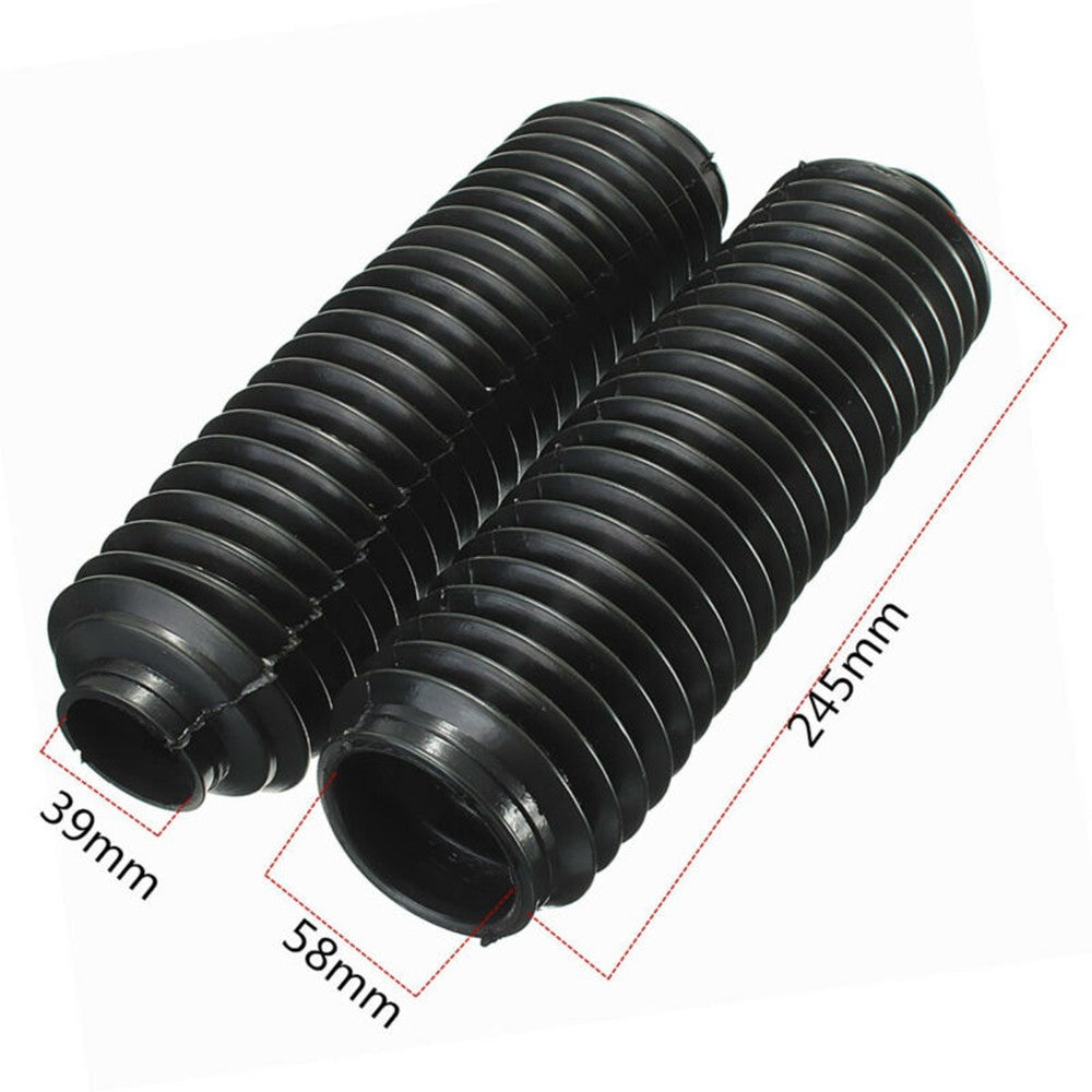 ya 5 8.7 Rubber Gaiters Boots 245x58x39mm Cover Replacement Accessories Motorcycle