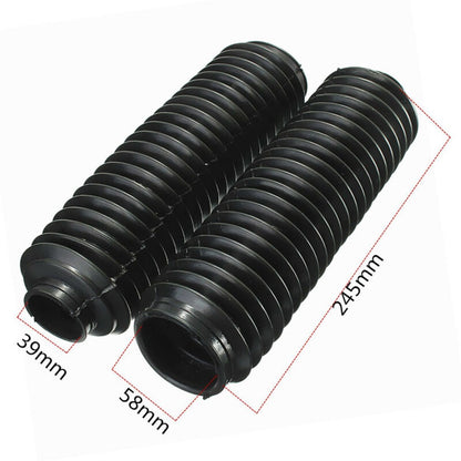 ya 5 8.7 Rubber Gaiters Boots 245x58x39mm Cover Replacement Accessories Motorcycle