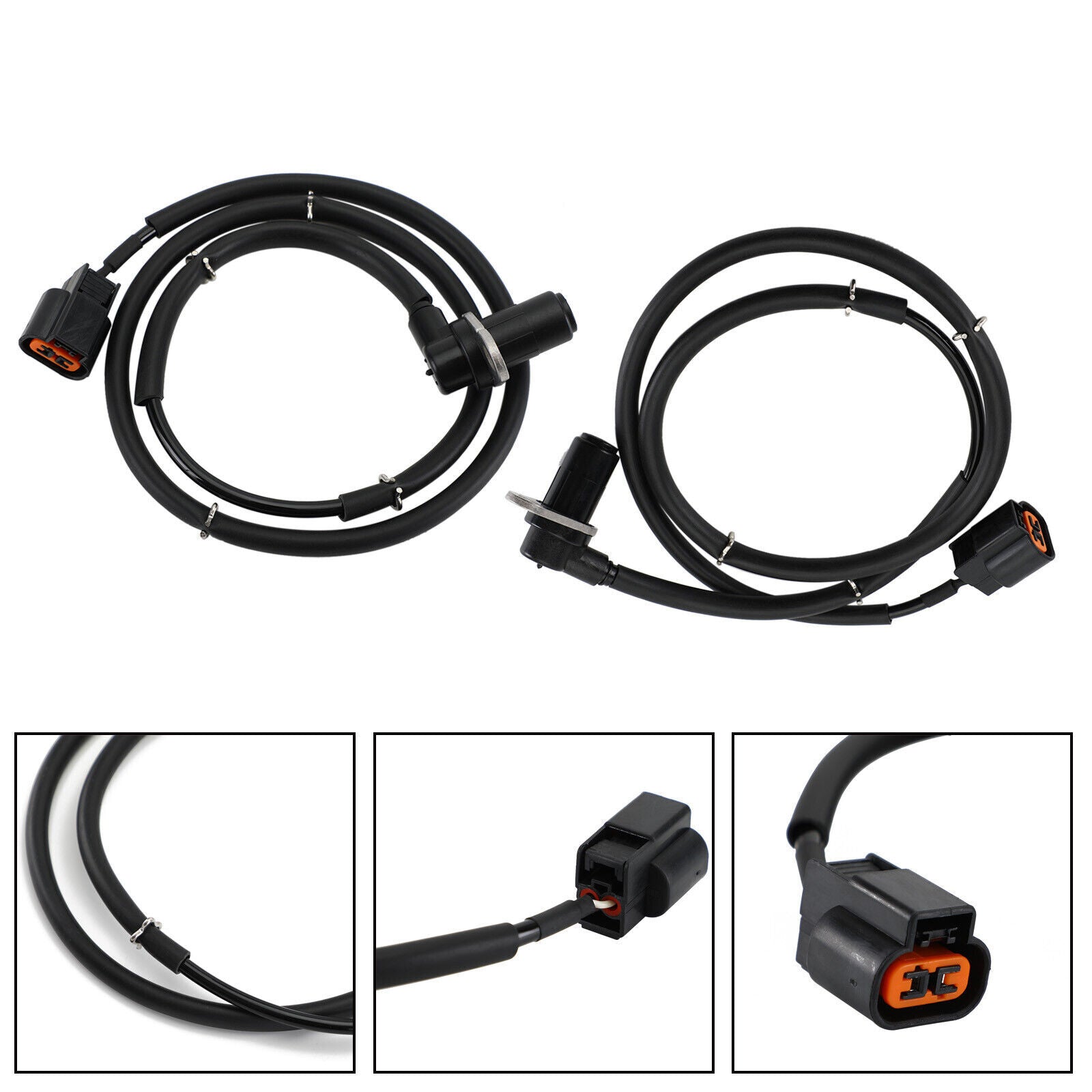 ya 1 8.12 baidi 2Pcs Front L&R ABS Speed Sensor for SHOGUN 3.2 DI-D 1999-2006 D