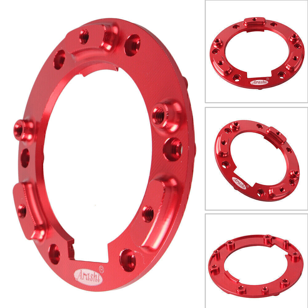 ya 2 6.30 1X Moto Gas Tank Oil Fuel Seal Cap Mounting Bracket Fit for BMW R1200GS 2013-14 Red