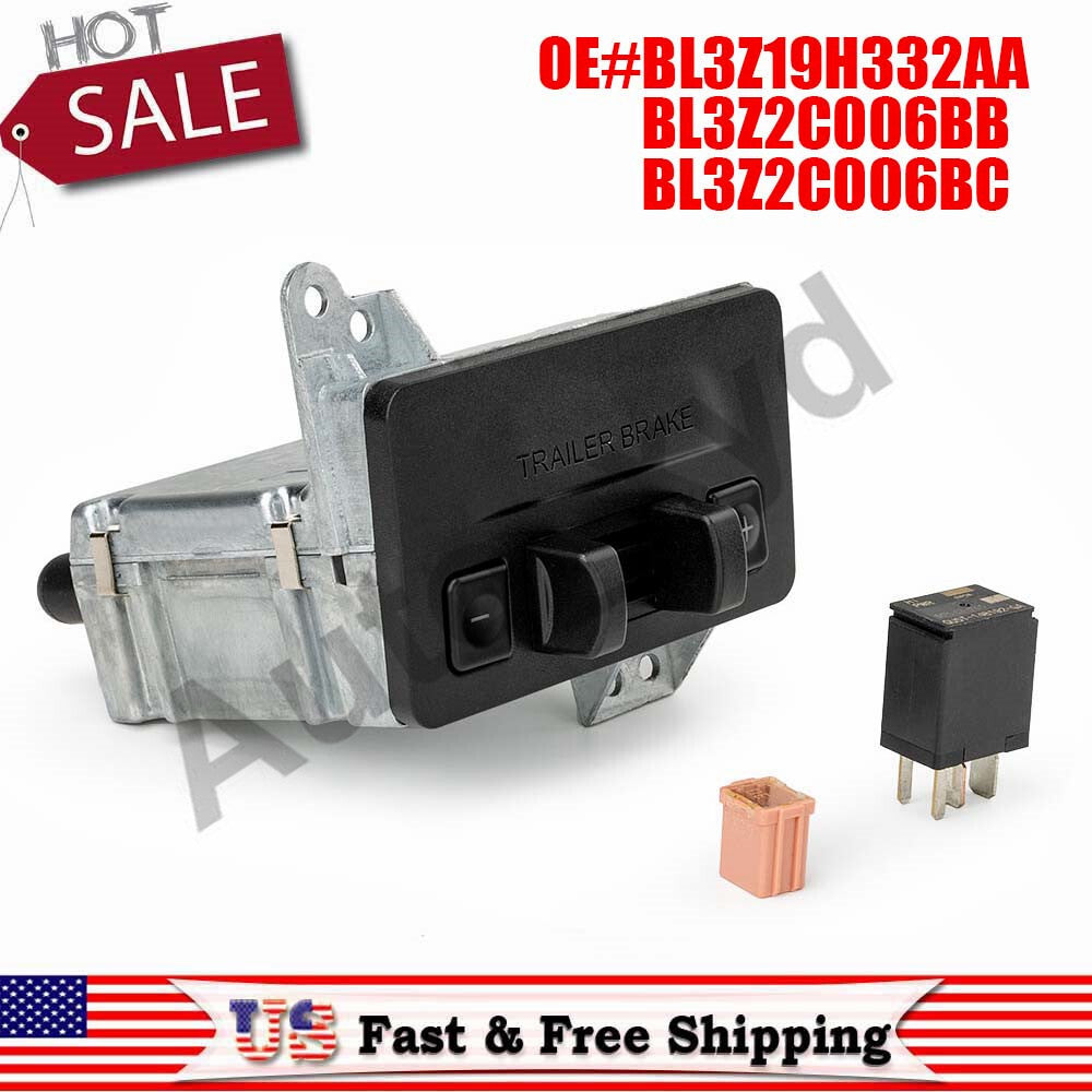 ya 1 7.6 Dashboard Trailer Brake Control Module Kit BL3Z19H332AA for Ford F-150 5.0L 6.2L