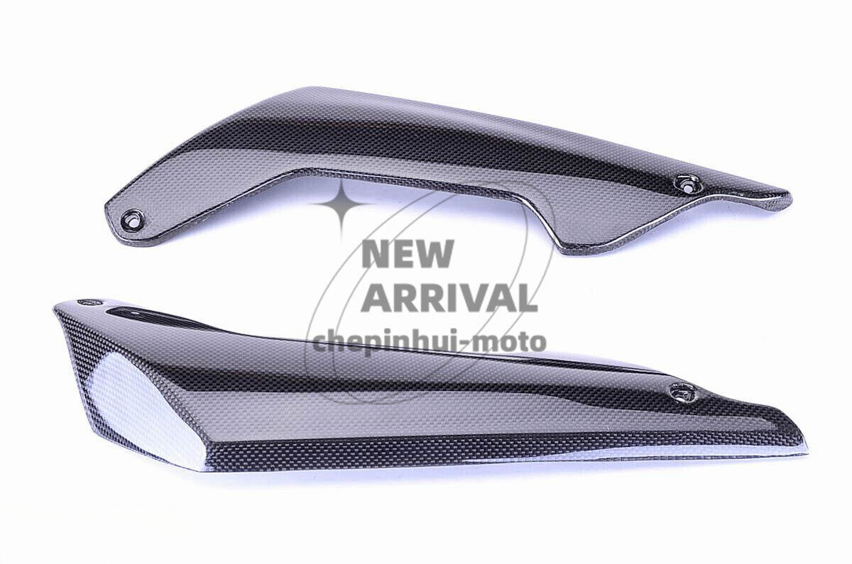 ya 5 8.7 for BMW K1200R 100% Carbon Fiber Front Fender Side Covers Fork Protectors and Fairing