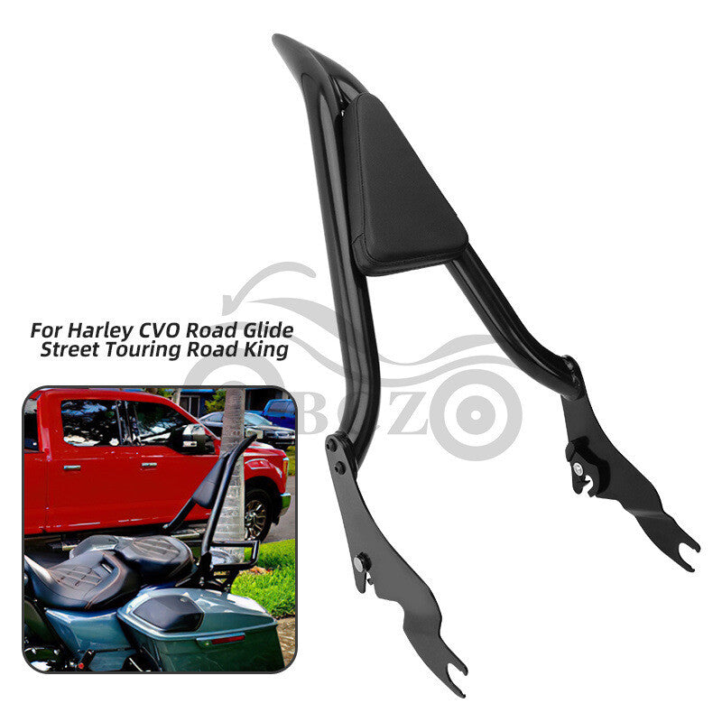 ya 3 6.25.3 for Harley Special Road Street Glide Road King 09-21 Backrest Sissy 22 Bar Pad