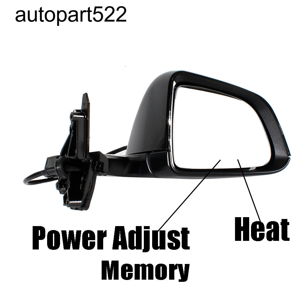 ya 5 8.7 for Tesla Model Y 2020 - 2023 Black Right Passenger Side Mirror 13 Pin Heated