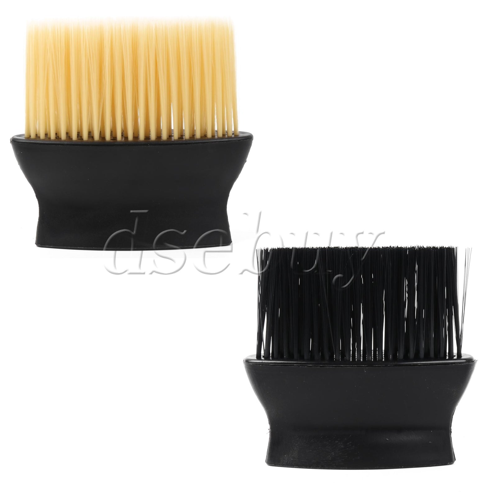 ya 25 2x Car Sweeping Brush Yellow Black Soft Bristles for Seat Computer Dashboard