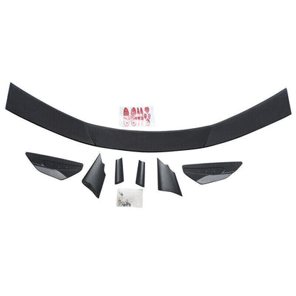 ya 11 10.28 ABS Carbon Style For 20-23 for Corvette C8 Rear Trunk High Spoiler Wing n