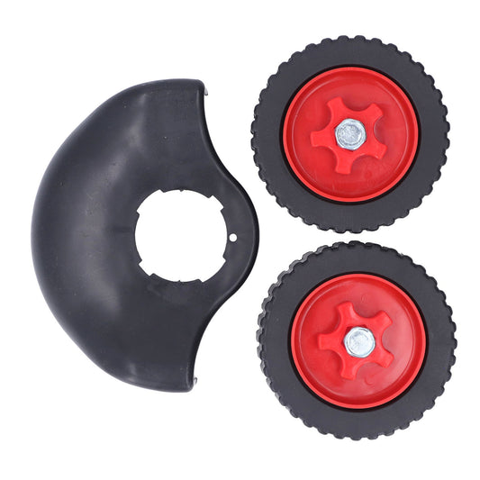 ya 17  Trimmer Support Wheel Grass Cutter iliary Wheels With Guard Outdoor