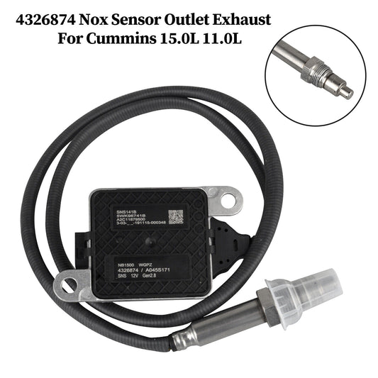 ya 1 8.5.1 4326874 Nitrogen Oxygen Nox Sensor Outlet Exhaust For 15.0L 11.0L#1