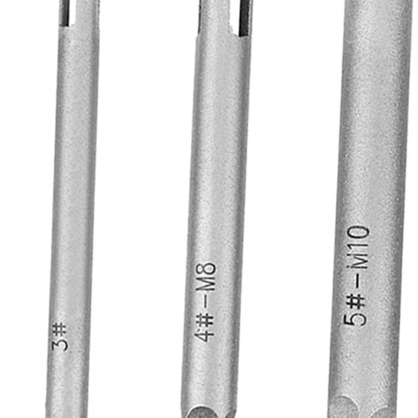 ya 26 Steel Broken Head Taps Remover Stripped Screw Tap Extractor Accessory(A)