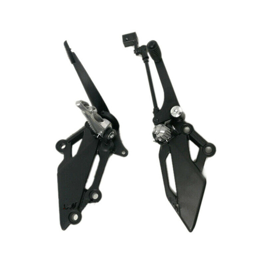 ya 11 6.8 2-pack motorcycle left + right foot peg bracket shift lever footrest pedal transmission