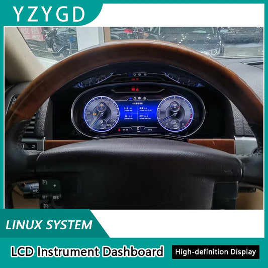 ya 2 6.29 for Volkswagen Touareg 2003-2010 Instrument LCD Digital Cluster Speedometer