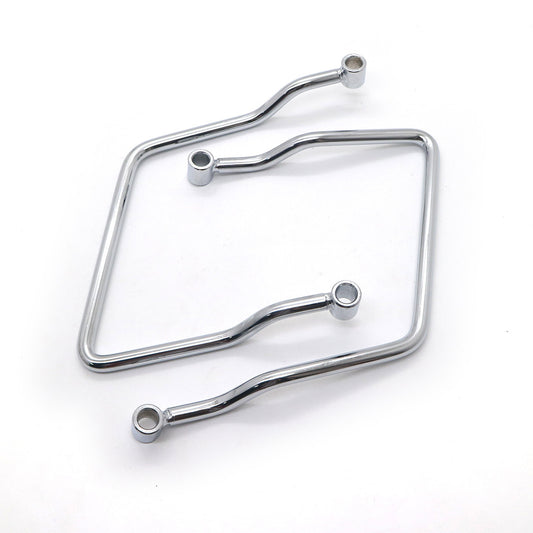 ya 12 5.21 15cm Saddle bag Support Bar Bars Mount Bracket for Kawasaki Vulcan VN 800 800A