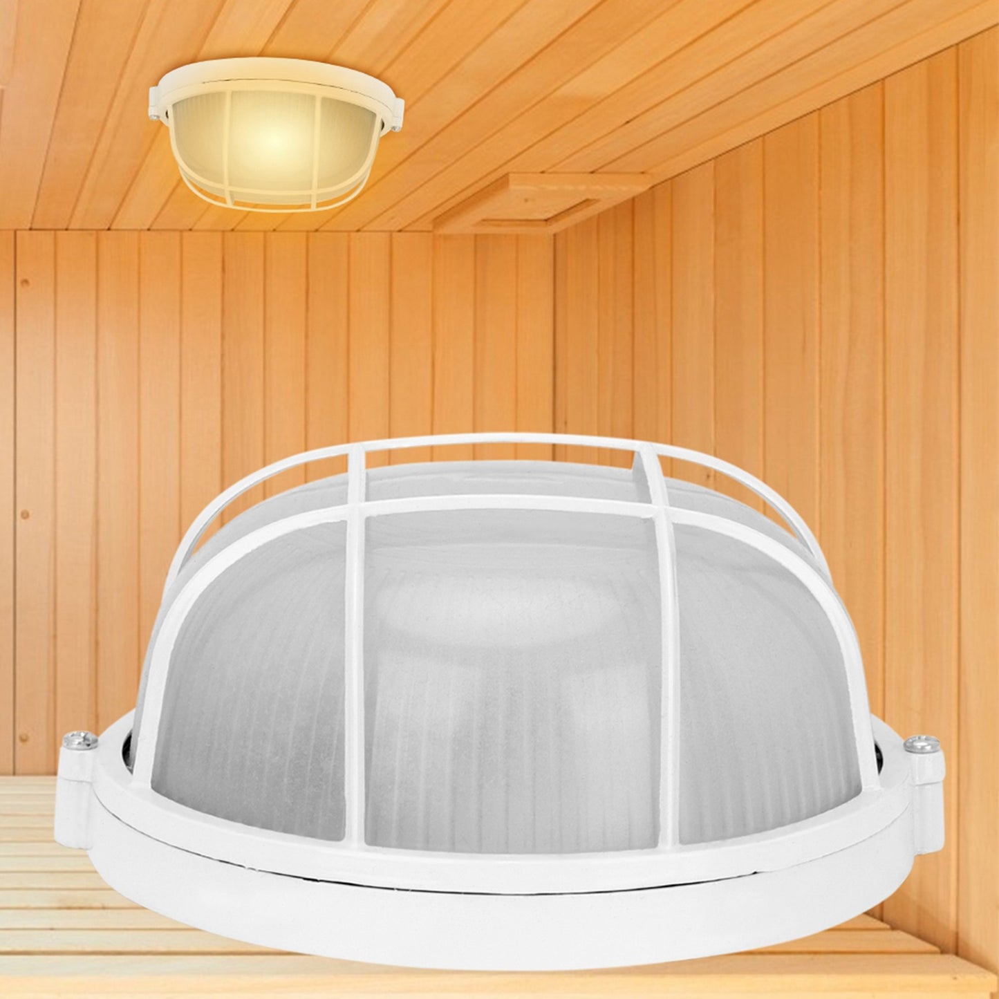 ya 25 Explosion Proof Anti High Temperature Moisture Proof Round Lamp Light For
