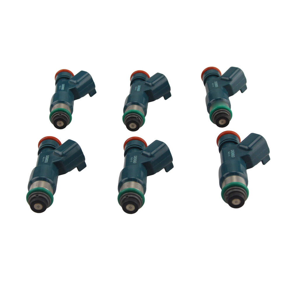 ya 1 8.5.1 for Volvo S80 XC70 S60 XC90 2007-2014 6Pcs Fuel Injector 6G9N-AB 6G9N-AA
