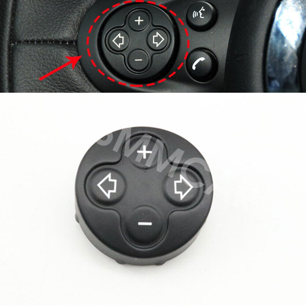 ya 13 Car Volume Control Switch Button Cover Lid Fit for BMW for MINI Cooper R55 2007-2014
