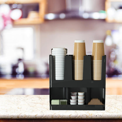 ya 25 Paper Cup Holder Drink Cup and Lid Holder for Restaurant Parties Wall Mount