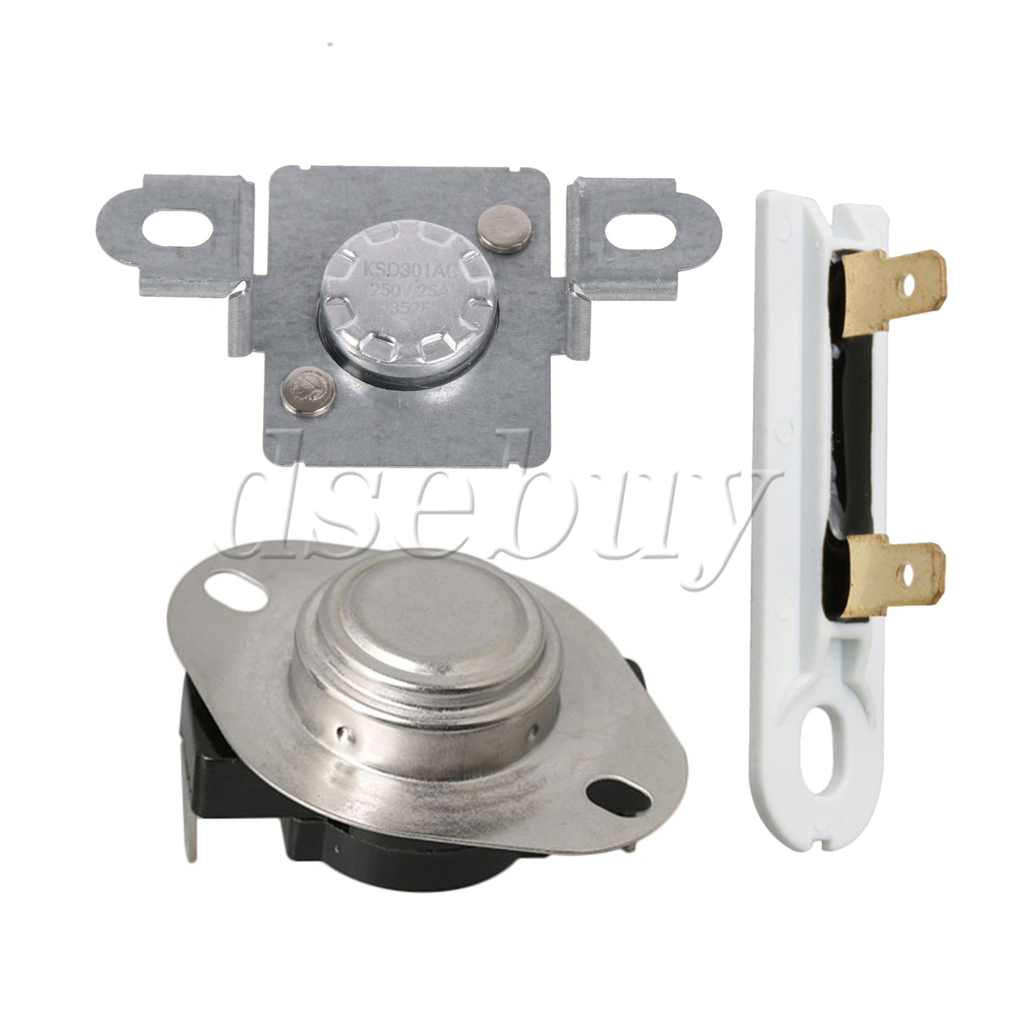 ya 26 279973 Dryer Thermostat and WP3392519 Thermal Fuse Dryer Kit for 