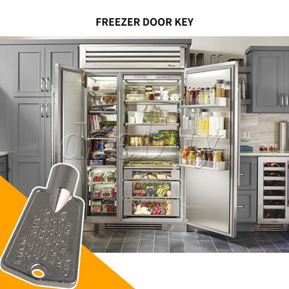 ya 26 4Pieces Reigerator Door Lock Key Replacement for Jenn-Air AP2940188 Silver