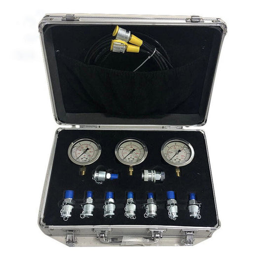 Excavator Hydraulic Pressure Test Kit Hydraulic Pressure Guage Testing Hose