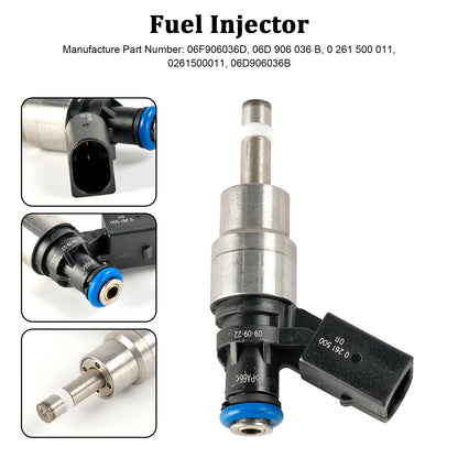 ya 1 8.12 baidi 1PCS Fuel Injector 0261500011 for Audi A4 Avant 8E5 2.0 FSI 02-04 06D906036B