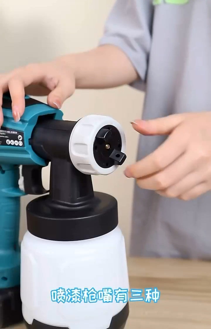 ya 26 18V Cordless Paint Spray High Pressure Paint Sprayer 4000mAh Battery+Charger