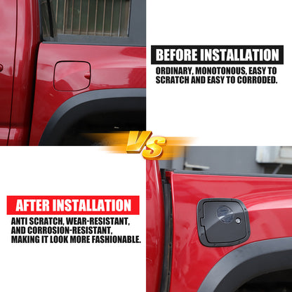 ya 5 8.7 Anti-theft gas fuel cover door fuel tank cap with lock for Toyota Tacoma 2016 - 2022 1X