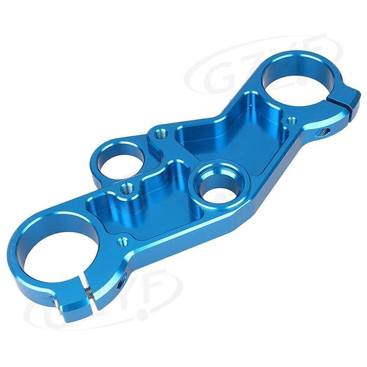 ya 1 7.8 Blue Upper Front Triple Tree End Top Clamp for Suzuki GSXR600 750 GSXR1000