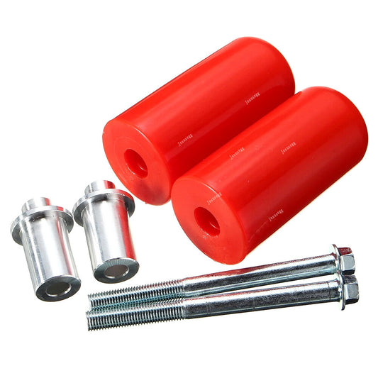 ya 3 6.23 Red Qty2 Motorcycle Frame Slider Crash Protector Pad Cover for Kawasaki for Yamaha