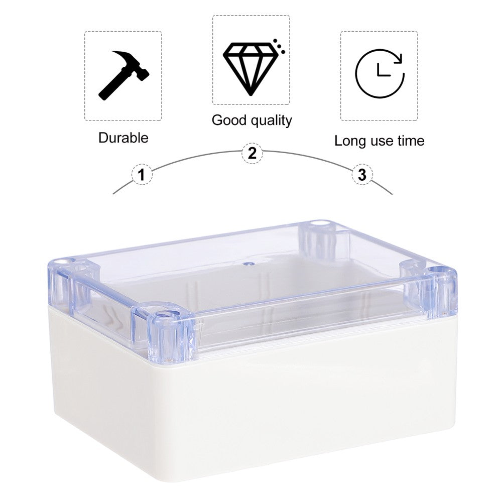 ya 5 8.7 ABS Plastic Dustproof Waterproof Junction Box Electrical Project Enclosure