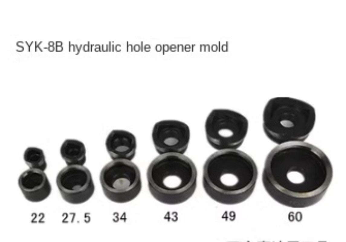 ya 26 22-60mm Hydraulic Hole Punch Die Contain Pull Rod For SYK-8B