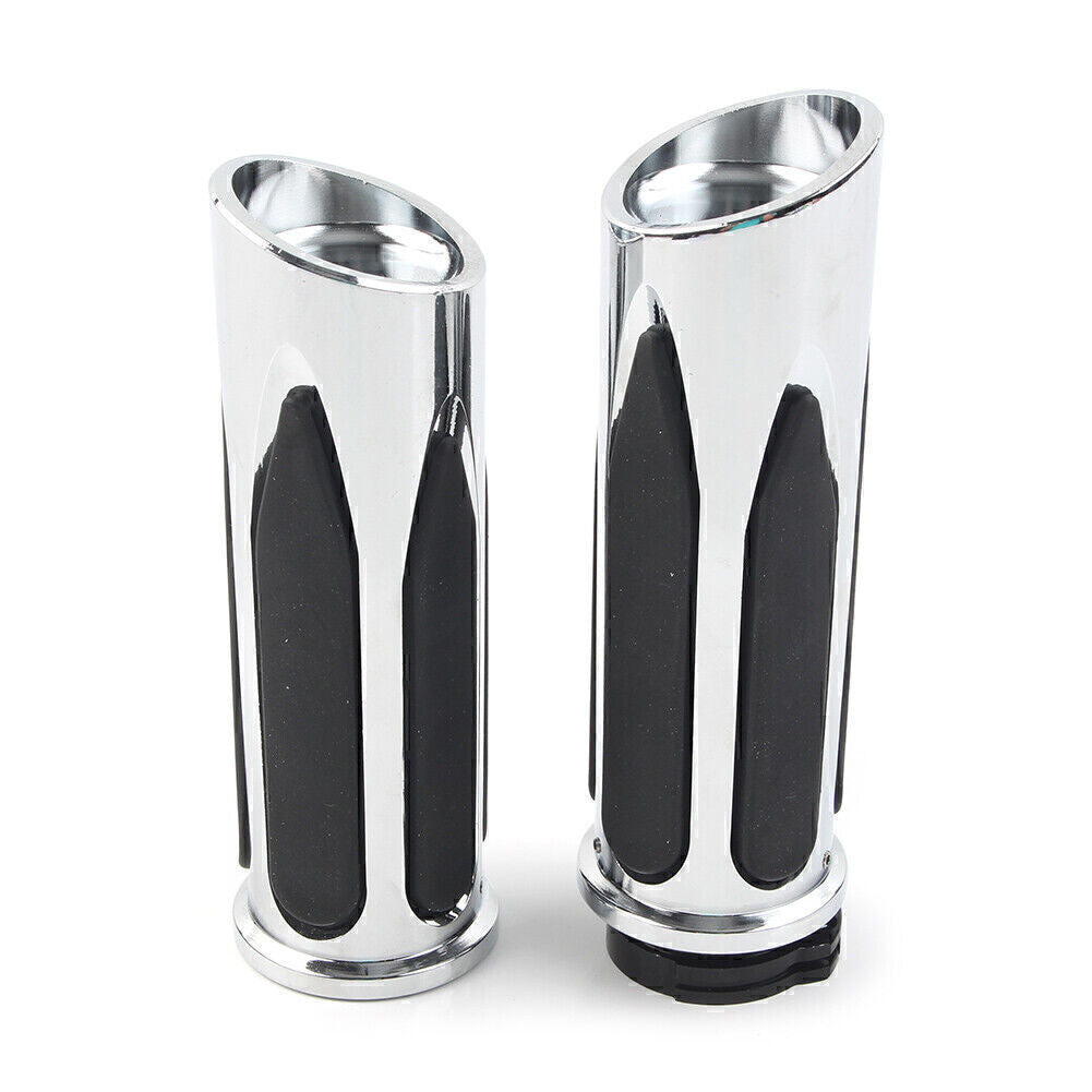 ya 5 8.7 for Harley Touring Road Electra Glide Softail Breakout Handlebar Hand Grips Pair