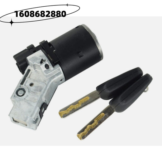 ya 8 5.27.2 1 set of ignition key switch start switch for 1608682880 for Citroen C3 09-18