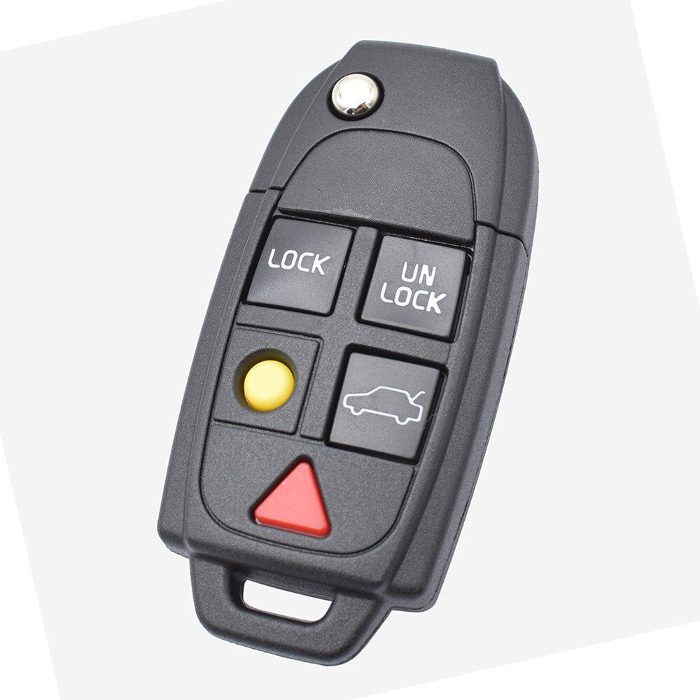 ya 5 8.7 CAR 5 BUTTON KEY REPLACEMENT HOUSING FITS for Volvo XC90 V70 XC70 S60 S80