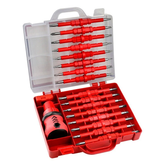 ya 26 34 In 1 Ratchet Screwdriver Set Tool Kit With Ergonomic Handle for Home Repair