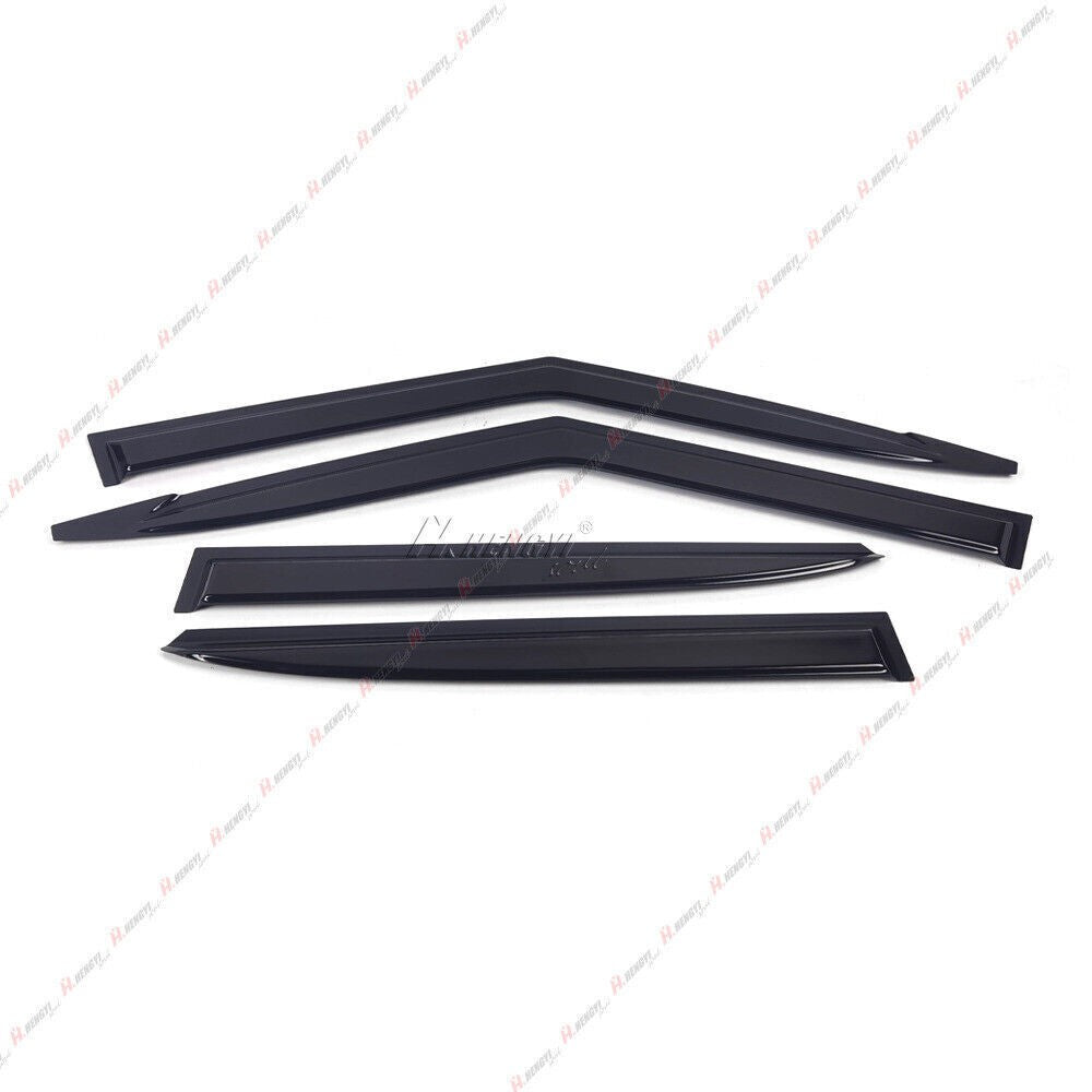 ya 4 6.17 Out-Channel Window Vent Visor Rain Guards Deflectors for for Hyundai Venue 2020-2025