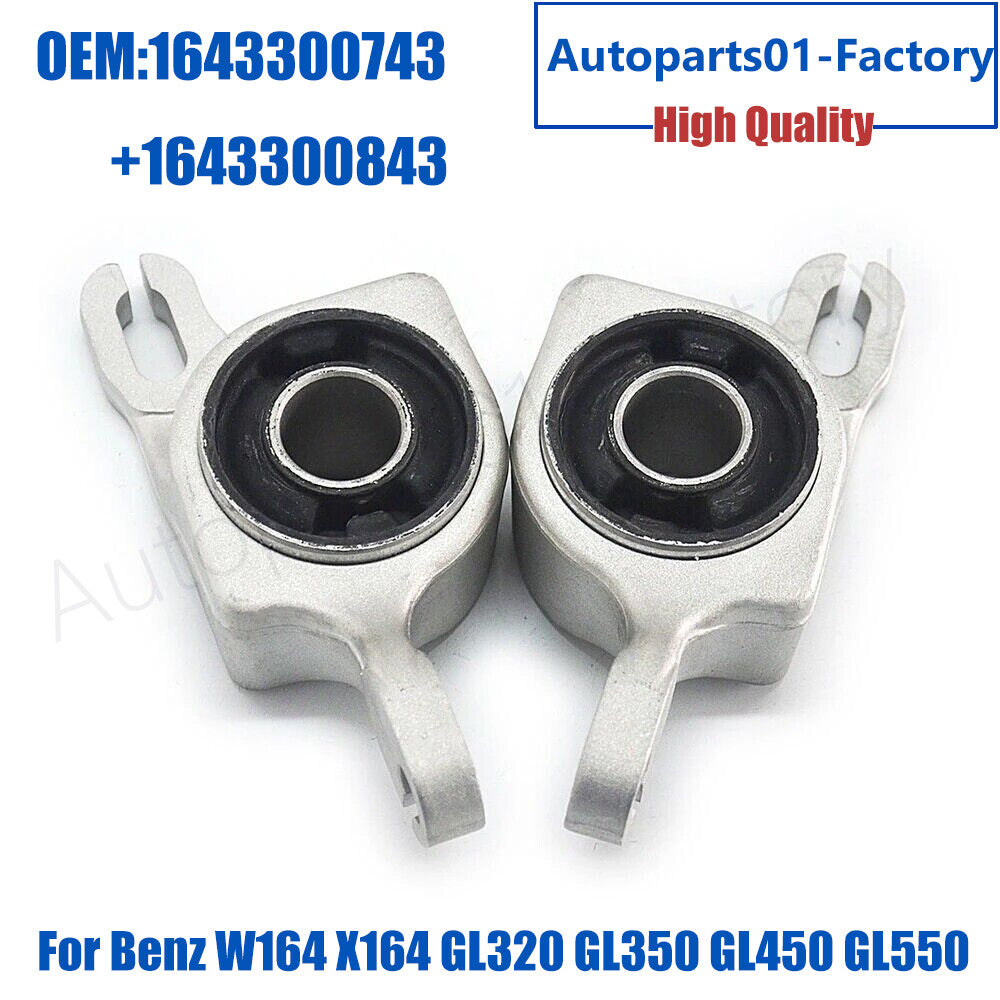 ya 2 6.29 1Pair Control Arms Bushings for Mercedes W164 X164 GL320 GL350 GL450 GL550 ML350