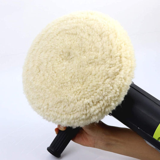 ya 12 5.22.2 7-inch wool polishing pad natural wool double-sided composite cutting and polishing