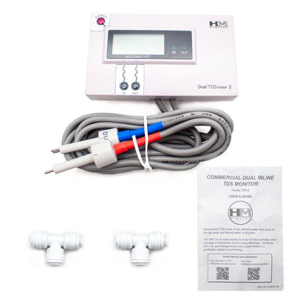 ya 26 DM-2 Commercial Dual In-Line TDS Monitor Digital Water Quality Tester 0-9990PPM