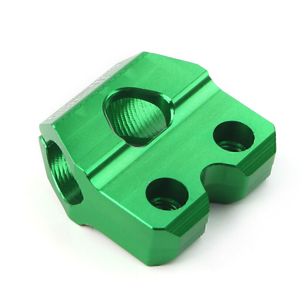 ya 4 6.17.2 For KLX125 KX80 KX85 KX100 KX250F KX450F Green Brake Lines Hose Clamp Holder Set