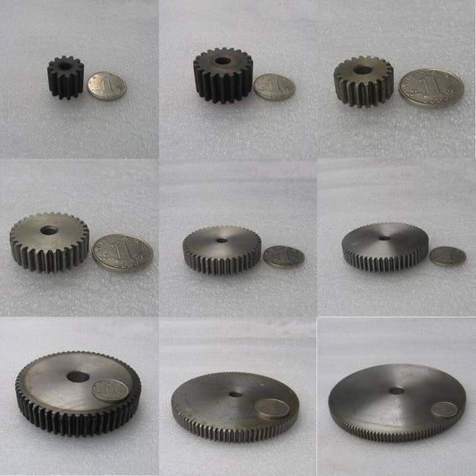 Precision 1.5Mod 12T-89T Spur Gear #45 Steel Motor Pinion Gear Thickness 15mm