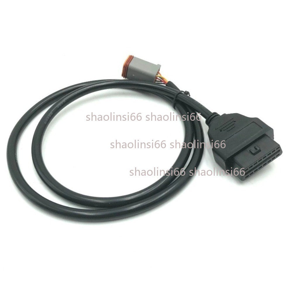 ya 5 8.7 Marine Engine Diagnostic Connect Cable of 6 Pins & 8 Pins FIT For Vocom Vodia