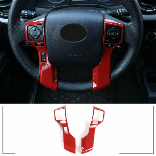 ya 8 5.27 Red Steering Wheel Cover for Toyota Tacoma 2016 - 2020 Tundra for 4Runner 10 - 19 USA 