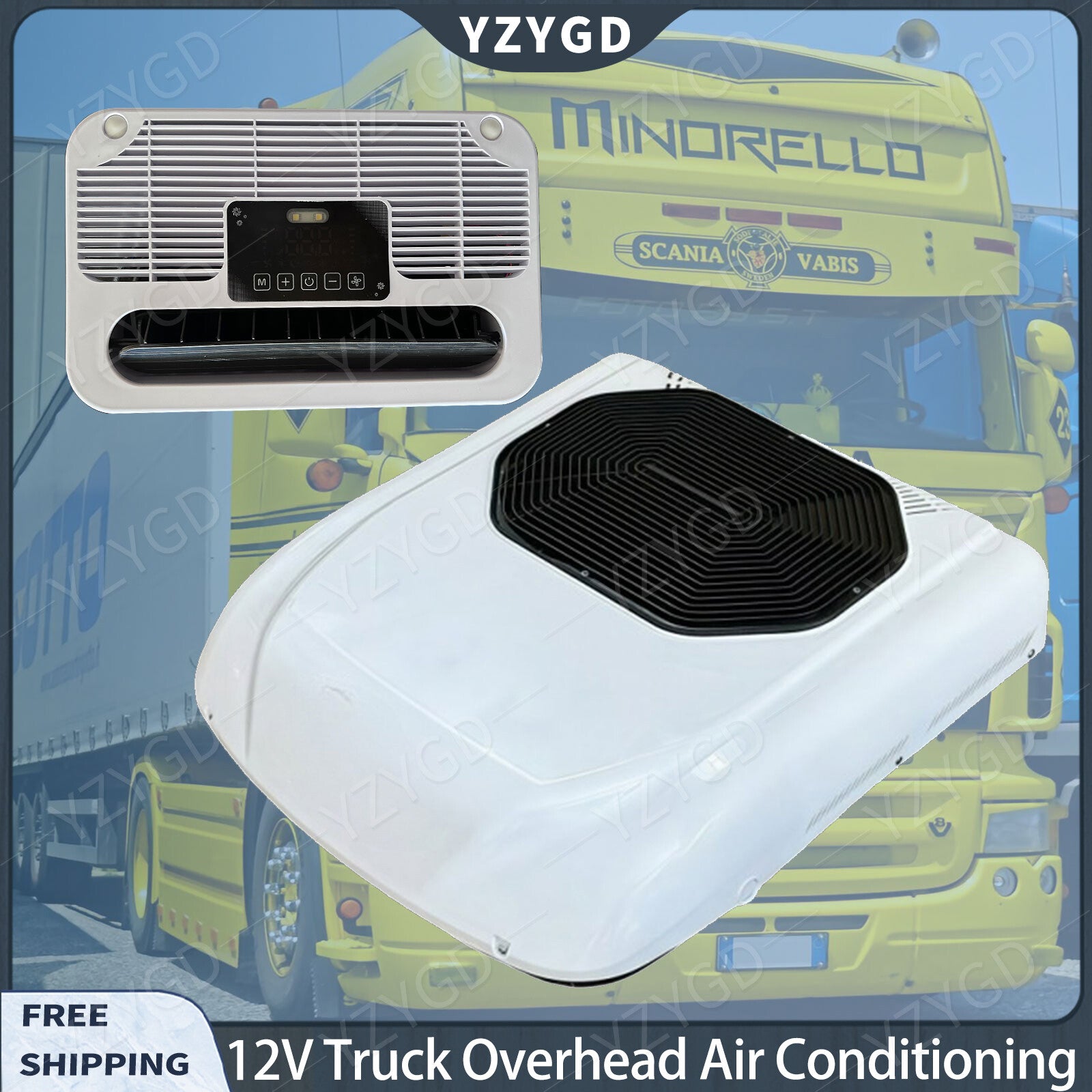 ya 1 7.7 Car Air Conditioner Truck Overhead Air Conditioning Variable Frequency Parking