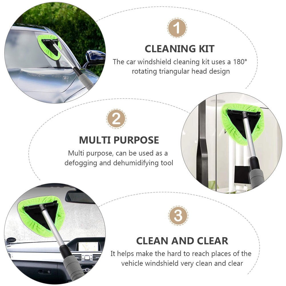 ya 5 8.7 Windshield Cleaning Brush Auto Window Washing Tool Automotive Cleaner