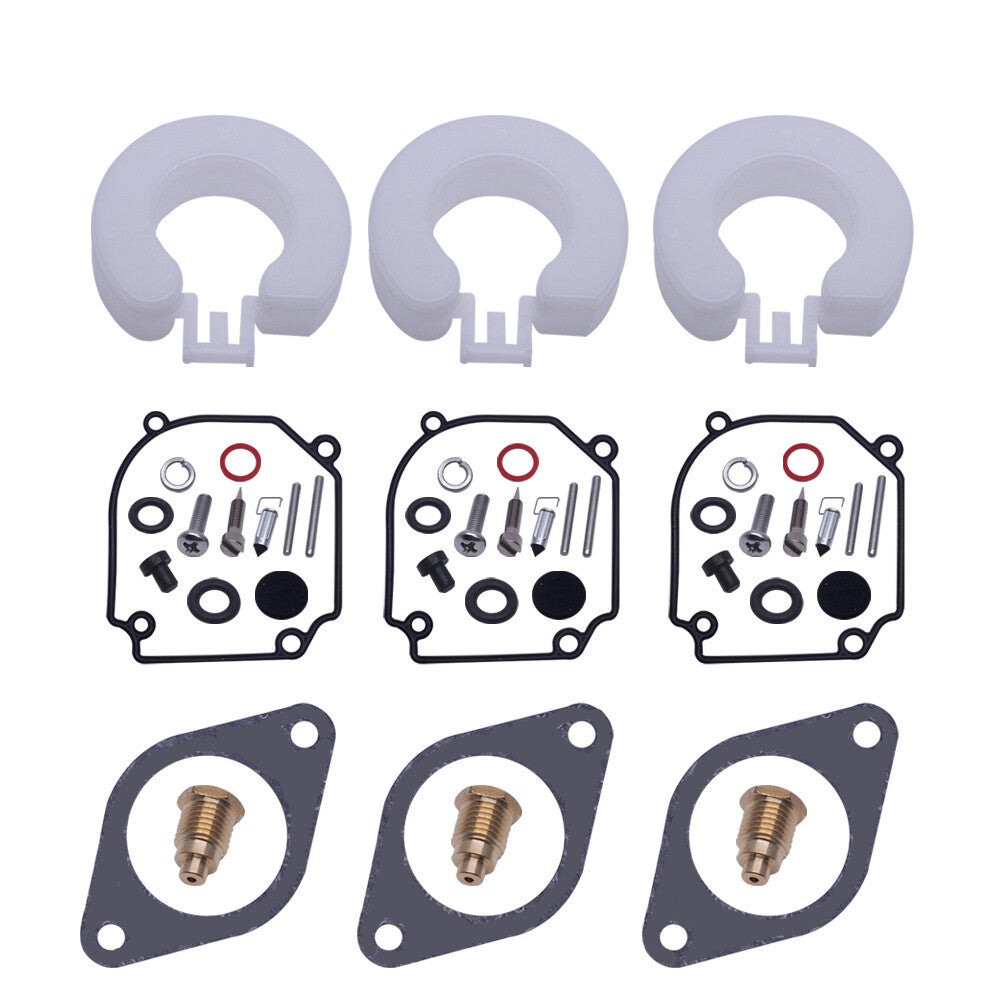 ya 3 6.25 3x Carburetor Repair Kit 6H1-W0093-0100 for Yamaha Outboard 2T Engine 75/80/90HP